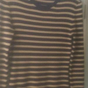 Michael Kors long sleeves striped dress